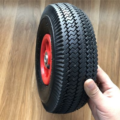 350-4 10-calowe koła z pełnej gumy Obręcz z tworzywa sztucznego