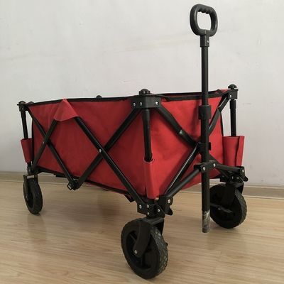 Kolorowy składany wagon sportowy Outdoor Small Volume All Terrain Beach Wagon