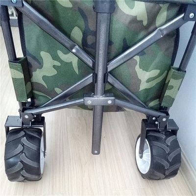 Wielofunkcyjny wózek kempingowy OEM na zewnątrz 600D Składane wózki na zakupy