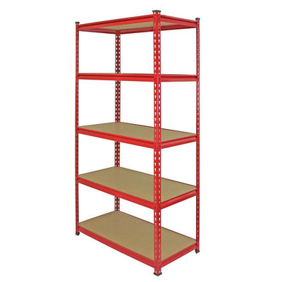 175 kg Bezśrubowy regał magazynowy Wytrzymałe metalowe półki Bezśrubowe 700 * 300 * 1500