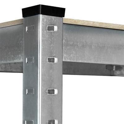 750mm 5-warstwowe regały bezśrubowe Regały magazynowe Przemysłowe metalowe półki magazynowe