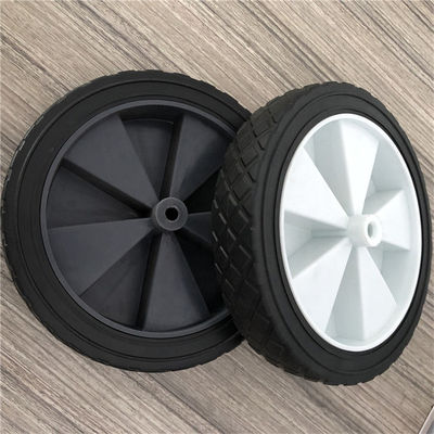 PCV 8-calowe koła z twardej gumy 20 cm składany wózek Solidne koła do wózka