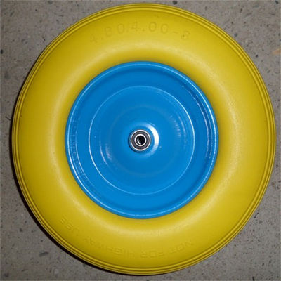 4.00-8 Solidne koła pneumatyczne Płaskie opony poliuretanowe składane Wagon Beach Wheels