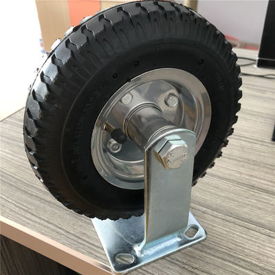 250-4 Gumowe kółka samonastawne Heavy Duty do wózka ręcznego