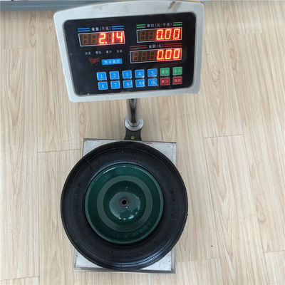 350-8 Green Steel Rim Cart Pneumatyczne koła Gumowy wózek pneumatyczny Opony Taczka