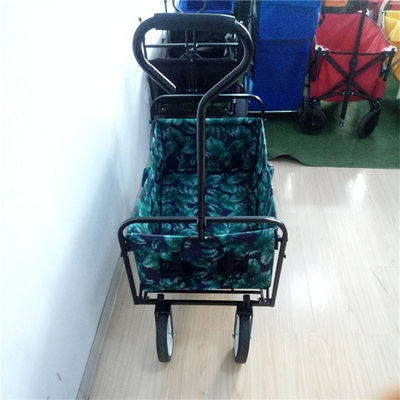 Outdoor Składany Wagon Plażowy Zamknięty Piknik Składany Wagon Użytkowy Na Zewnątrz