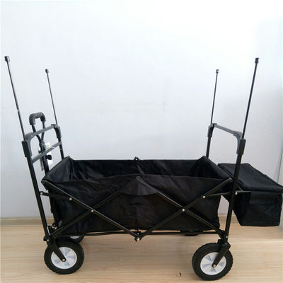 Utility Składany Wagon Wózek Składany Wagon Outdoor Garden Beach Wózek