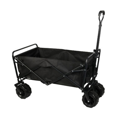 4 koła składany składany wagon Utility składany wózek na zewnątrz Camping