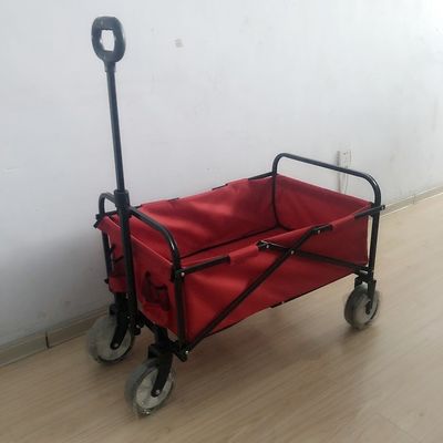 Mały składany wózek plażowy Outdoor Utility Składany wózek plażowy 102 cm