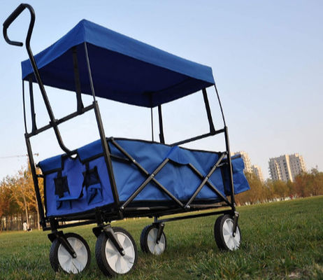 Utility Składany wózek Wagon Outdoor Garden Składany wózek terenowy 120 cm