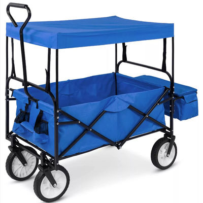 Utility Składany wózek Wagon Outdoor Garden Składany wózek terenowy 120 cm
