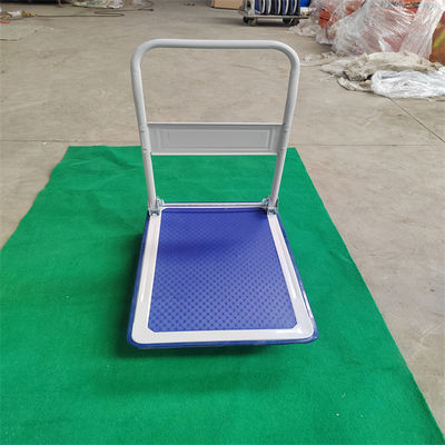 Składany wózek platformowy Dolly Wytrzymały płaski wózek pchany 150 kg Wózek ręczny z platformą