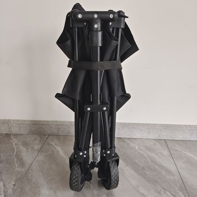 Czterokierunkowy składany wózek składany Regulowany uchwyt w kształcie litery T Korpus i tkanina OEM