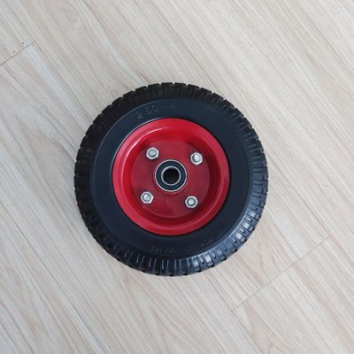 250-4 Metal Rim Wheel Barrow 8 Cal Wózek ręczny Pneumatyczne gumowe koło