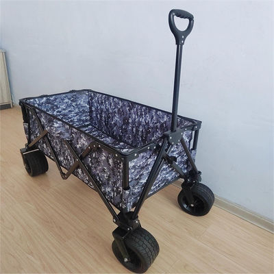 Outdoor Garden Camping Składany wózek plażowy Wózek Stalowa rura do transportu