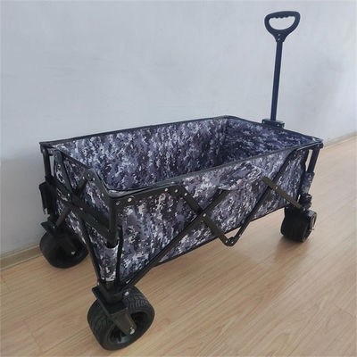 Outdoor Garden Camping Składany wózek plażowy Wózek Stalowa rura do transportu
