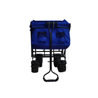 Koła PU Obciążenie 70 kg Outdoor Składany wagon na kółkach Camping Składany wagon platformowy