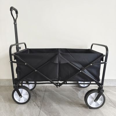 Regulowany uchwyt Heavy Duty Camping Cart Utility Składany składany wózek do przechowywania