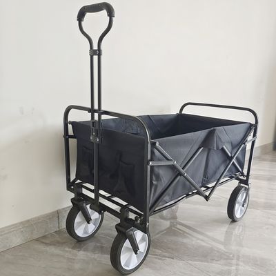 Regulowany uchwyt Heavy Duty Camping Cart Utility Składany składany wózek do przechowywania