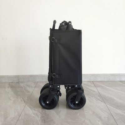 Regulowany uchwyt Uniwersalne szerokie koła Spawanie Wózek plażowy Składany wagon