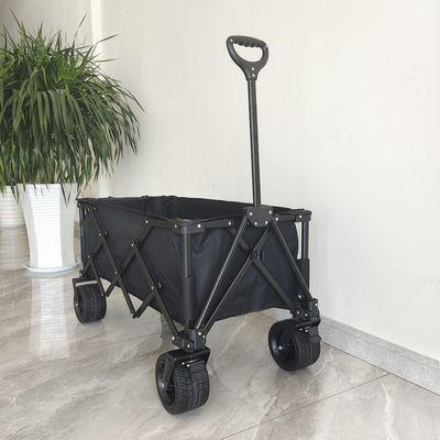 Regulowany uchwyt Uniwersalne szerokie koła Spawanie Wózek plażowy Składany wagon