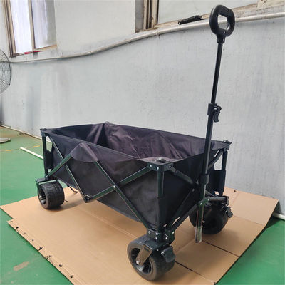 Wózek składany na cztery koła na zewnątrz Składany wózek narzędziowy Push Pull Wagon