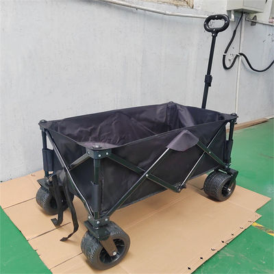 Wózek składany na cztery koła na zewnątrz Składany wózek narzędziowy Push Pull Wagon
