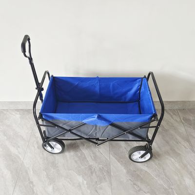 Wóz kempingowy na zewnątrz 8 cali Koła składany wagon wózek ze składanym wózkiem serwisowym