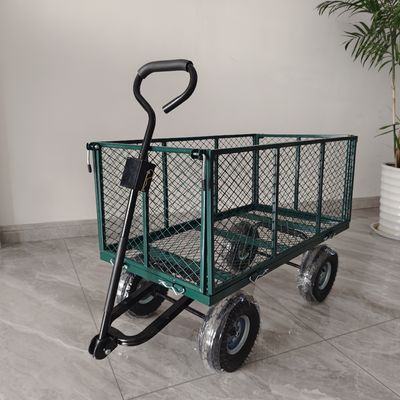 44.66 lbs Green Heavy Duty Detachable Garden Mesh Cart dla profesjonalistów