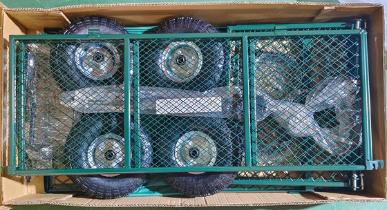 44.66 lbs Green Heavy Duty Detachable Garden Mesh Cart dla profesjonalistów