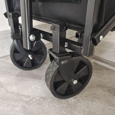 Mini Outdoor Steel Kids Camping Wagon Cart PVC Koła Składający się wagon
